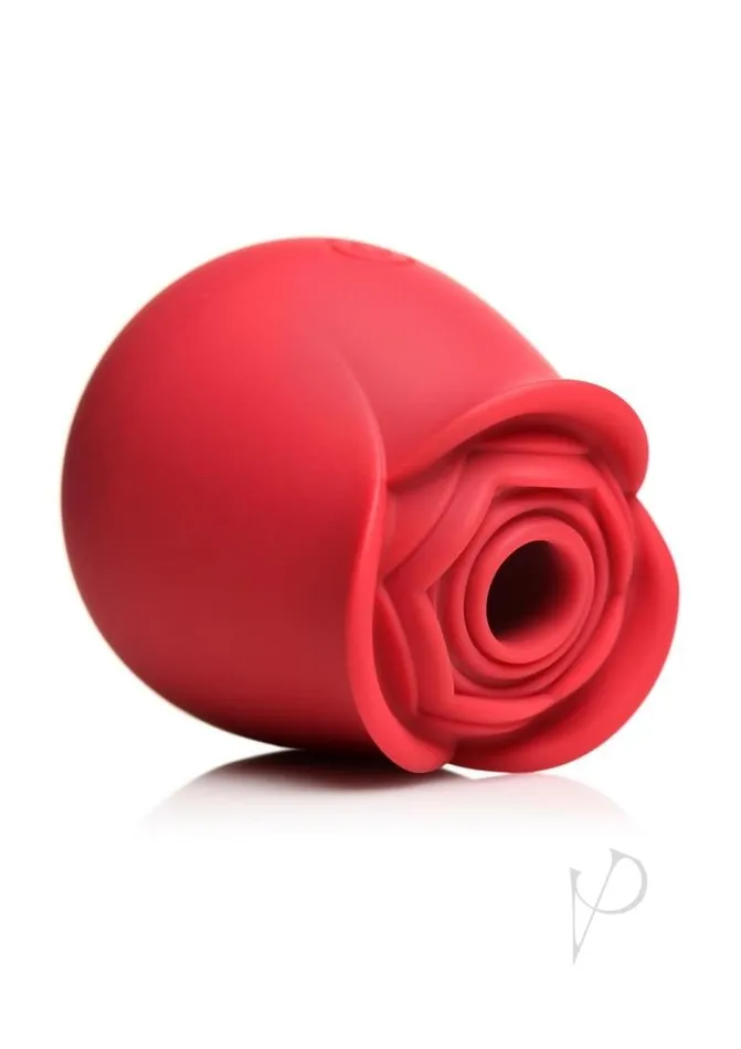 Female Sex Toys Bloomgasm Bloomgasm The Perfect Rose Rechargeable Silicone Clitoral Stimulator Red