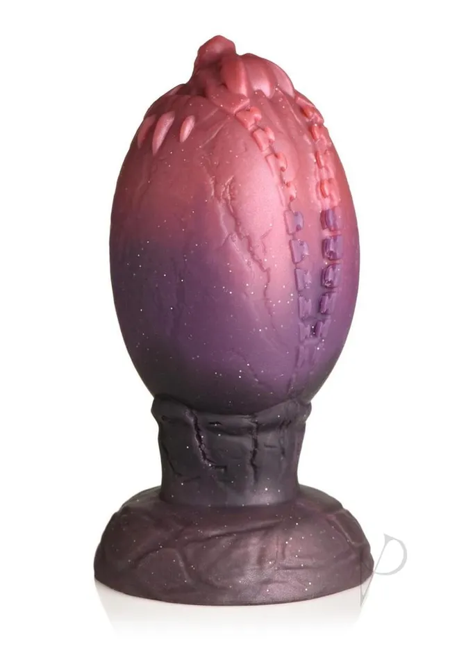 Female Sex Toys Creature Cocks Creature Cocks Dragon Hatch Silicone Egg Large Multicolor