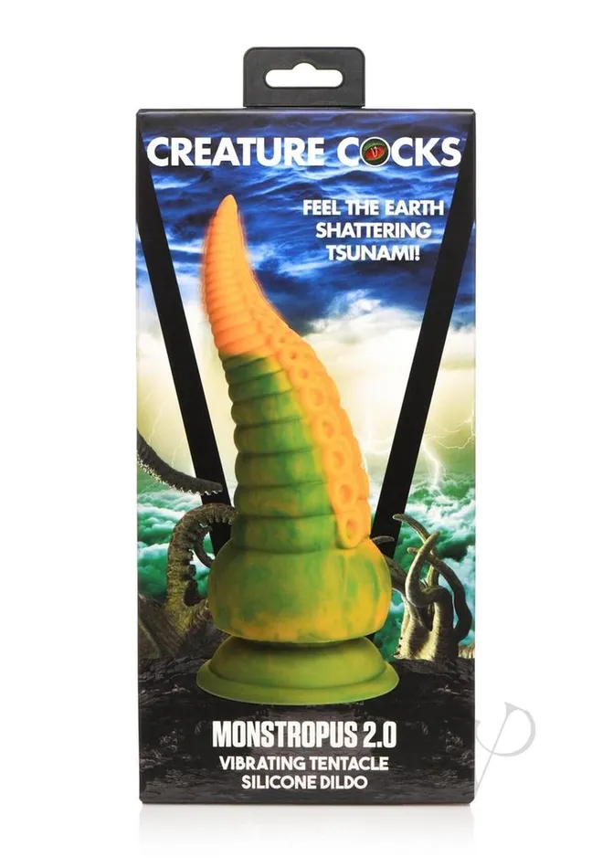 Female Sex Toys Creature Cocks Creature Cocks Monstropus 20 Vibrating Tentacle Rechargeable Silicone Dildo YellowGreen Female Sex Toys Creature Cocks Creature Cocks Monstropus 20 Vibrating Tentacle Rechargeable Silicone Dildo YellowGreen