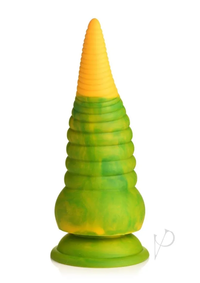 Female Sex Toys Creature Cocks Creature Cocks Monstropus 20 Vibrating Tentacle Rechargeable Silicone Dildo YellowGreen
