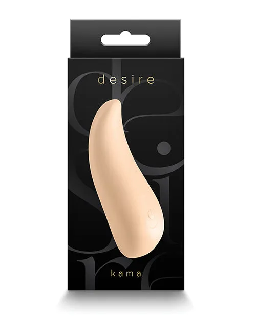 Female Sex Toys Desire Desire Kama Rechargeable Silicone Vibrator Vanilla Female Sex Toys Desire Desire Kama Rechargeable Silicone Vibrator Vanilla