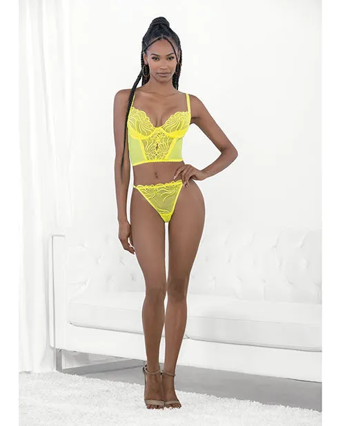 Female Sex Toys Escante Neon Lace Corset Top wRing Accent Panty Neon Lime LG Female Sex Toys Escante Neon Lace Corset Top wRing Accent Panty Neon Lime LG