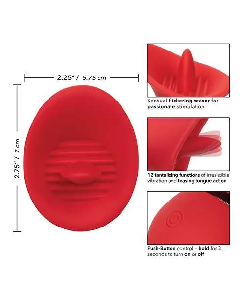 Female Sex Toys French Kiss Seducer Rechargeable Silicone Clitoral Stimulator Red French Kiss Female Sex Toys French Kiss Seducer Rechargeable Silicone Clitoral Stimulator Red French Kiss