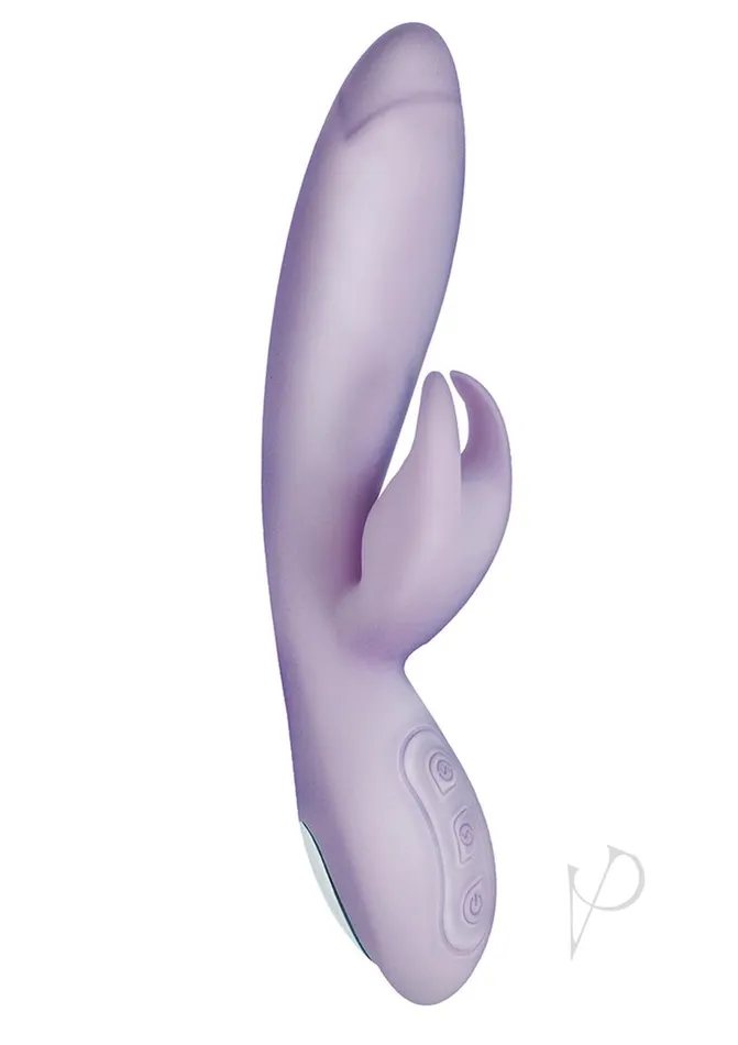 Female Sex Toys Infinitt Infinitt Pleasure Massager Silicone Rechargeable Rabbit Vibrator Lavender
