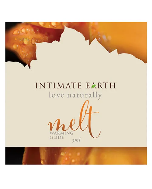 Female Sex Toys Intimate Earth Melt Warming Glide 3 ml Foil Intimate Earth