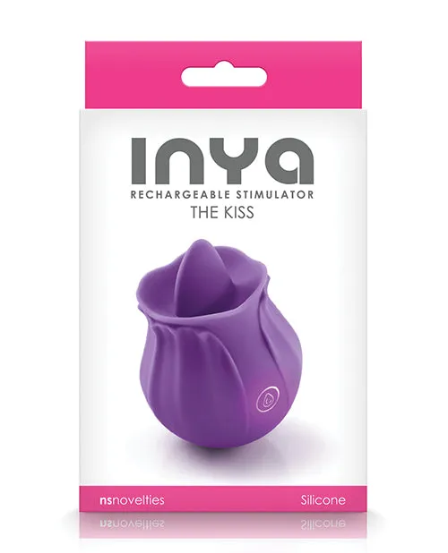 Female Sex Toys Inya Inya The Kiss Rechargeable Silicone Clitoral Stimulator Purple Female Sex Toys Inya Inya The Kiss Rechargeable Silicone Clitoral Stimulator Purple