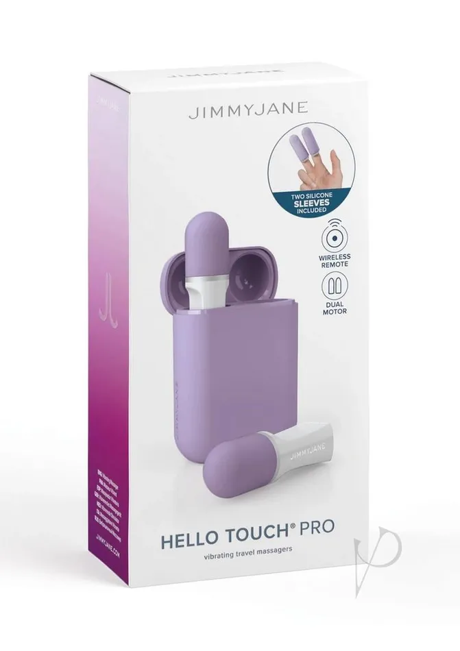 Female Sex Toys JimmyJane Hello Touch Pro Rechargeable Finger Massagers with Remote Control LavenderWhite Jimmyjane Female Sex Toys JimmyJane Hello Touch Pro Rechargeable Finger Massagers with Remote Control LavenderWhite Jimmyjane