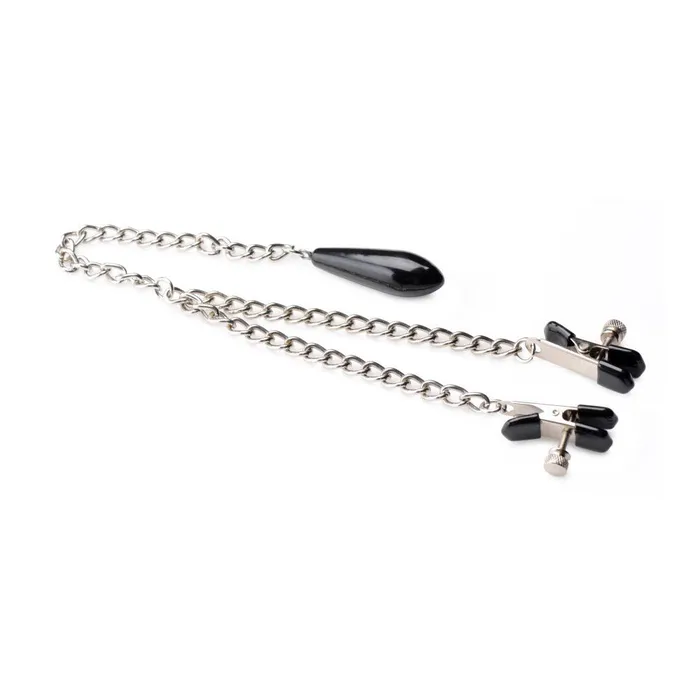 Female Sex Toys Master Series Titty Taunter Nipple Clamps with Weighted Bead