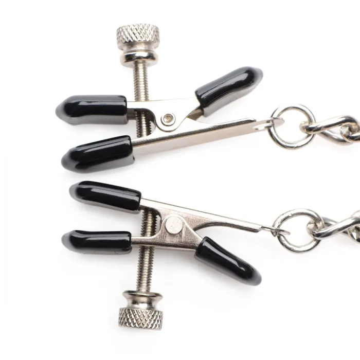 Female Sex Toys Master Series Titty Taunter Nipple Clamps with Weighted Bead