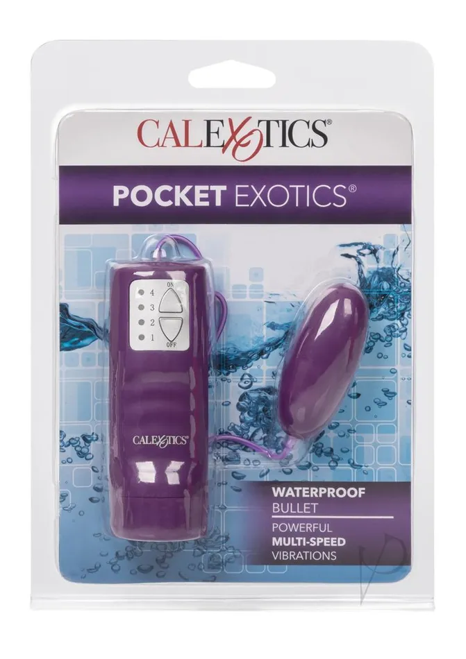 Female Sex Toys Pocket Exotics Pocket Exotics Waterproof Bullet with Wired Remote Control Purple Female Sex Toys Pocket Exotics Pocket Exotics Waterproof Bullet with Wired Remote Control Purple