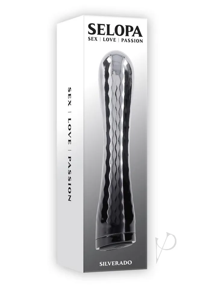 Female Sex Toys Selopa Selopa Silverado Rechargeable Silicone Vibrator Silver Female Sex Toys Selopa Selopa Silverado Rechargeable Silicone Vibrator Silver