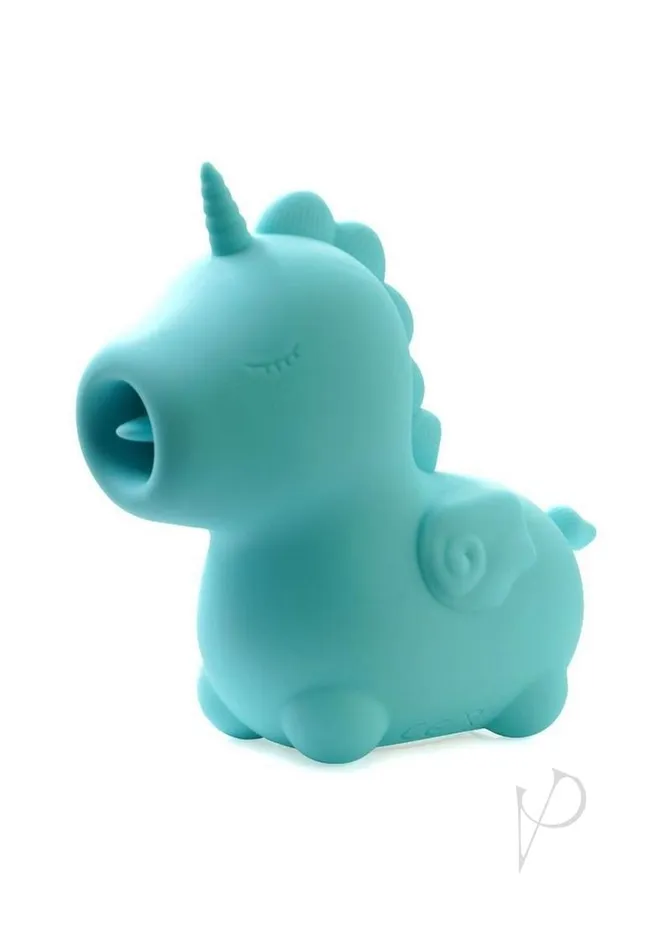 Female Sex Toys Unihorn Unihorn Mountn Peak The Pointy Tongued One Silicone Clitoral Stimulator Blue