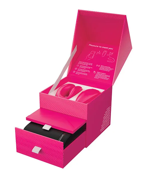 Female Sex Toys We Vibe WeVibe Chorus Rechargeable Couples Vibrator with Squeeze Remote Control Pink