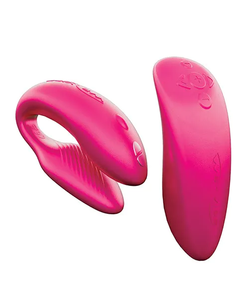 Female Sex Toys We Vibe WeVibe Chorus Rechargeable Couples Vibrator with Squeeze Remote Control Pink