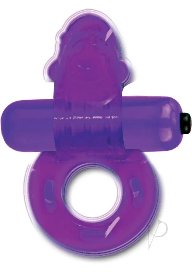 Female Sex Toys Wet Dreams Purrfect Pets Tickle Me Dolphin Silicone Stimulator with Vibrating Bullet Purple
