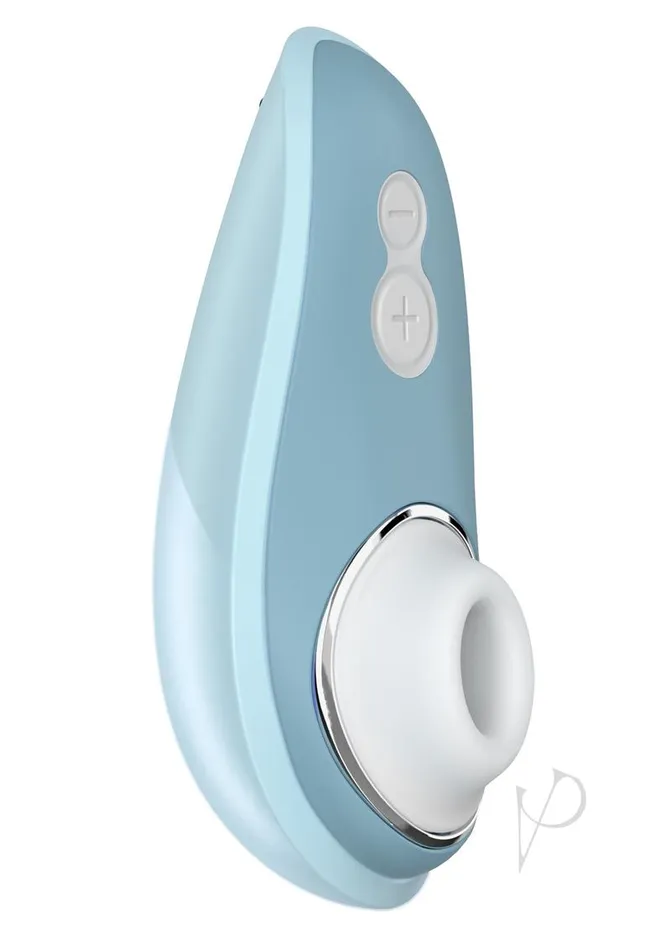 Female Sex Toys Womanizer Womanizer Liberty Rechargeable Silicone Clitoral Stimulator Powder Blue