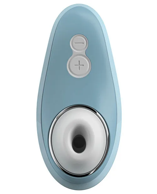 Female Sex Toys Womanizer Womanizer Liberty Rechargeable Silicone Clitoral Stimulator Powder Blue