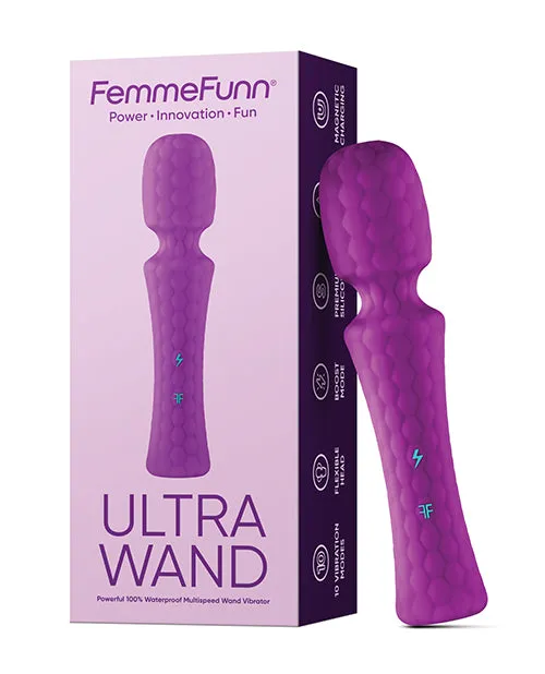 Femme Funn Ultra Wand Purple Femme Funn Vibrators Femme Funn Ultra Wand Purple Femme Funn Vibrators
