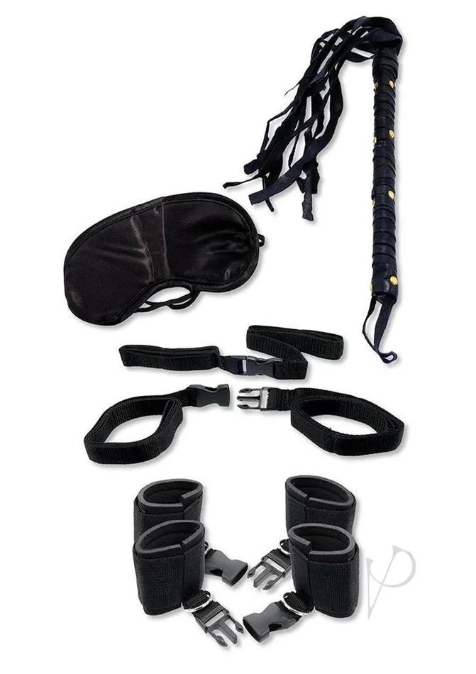 Fetish Fantasy Series Bedroom Bondage 5 Piece Kit Black Fetish Fantasy Series Couples Fetish Fantasy Series Bedroom Bondage 5 Piece Kit Black Fetish Fantasy Series Couples