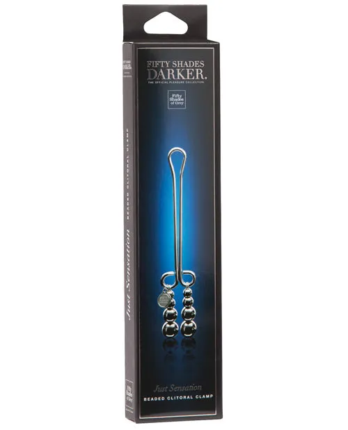 Fifty Shades Darker Vibrators Fifty Shades Darker Just Sensation Beaded Clitoral Clamp Fifty Shades Darker Vibrators Fifty Shades Darker Just Sensation Beaded Clitoral Clamp