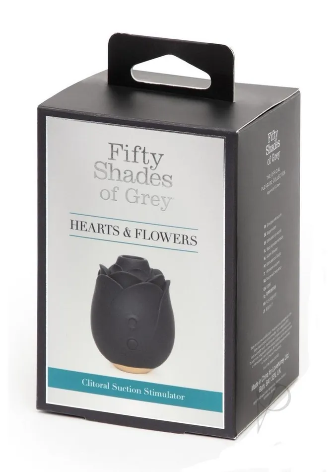 Fifty Shades of Grey Black Rose Rechargeable Silicone Clitoral Stimulator Black Fifty Shades Of Grey Vibrators Fifty Shades of Grey Black Rose Rechargeable Silicone Clitoral Stimulator Black Fifty Shades Of Grey Vibrators