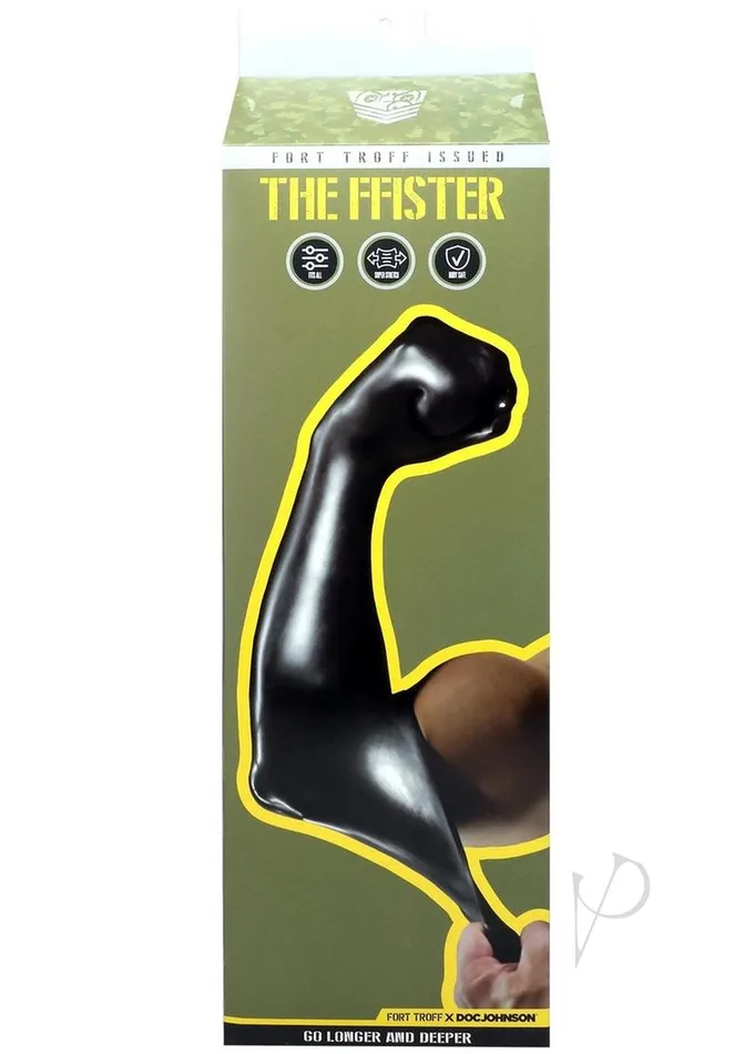 Fort Troff Anal Fort Troff Ffister Silicone Glove Black