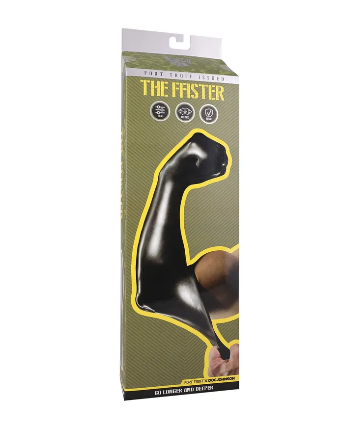 Fort Troff Anal Fort Troff Ffister Silicone Glove Black Fort Troff Anal Fort Troff Ffister Silicone Glove Black