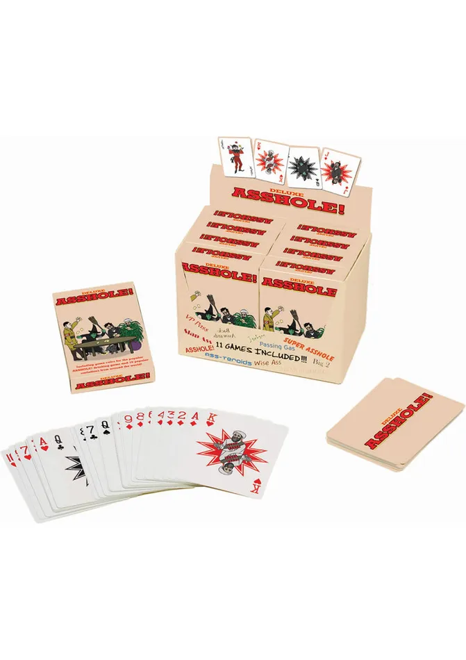 Games Kheper Games Deluxe Asshole Drinking Card Game Games Kheper Games Deluxe Asshole Drinking Card Game