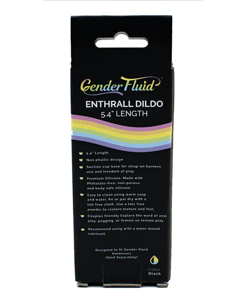 Gender Fluid 54 Enthrall Strap On Dildo Black Gender Fluid Female Sex Toys Gender Fluid 54 Enthrall Strap On Dildo Black Gender Fluid Female Sex Toys