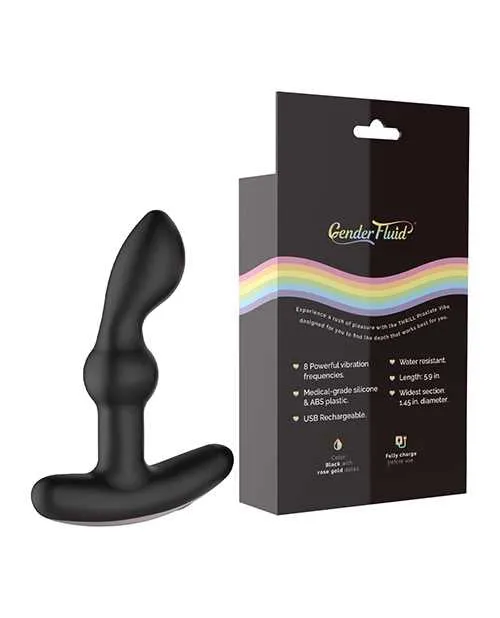 Gender Fluid Anal Gender Fluid Thrill Prostate Vibe Black