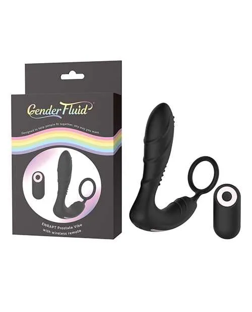 Gender Fluid Enrapt Prostate Vibe wRemote Black Gender Fluid Anal Gender Fluid Enrapt Prostate Vibe wRemote Black Gender Fluid Anal