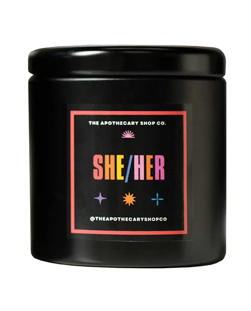 Gender Fluid SheHer Candle Gender Fluid Anal