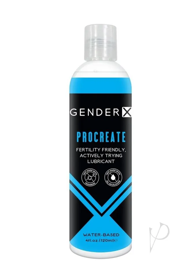 Gender X Anal Gender X Procreate Water Based Lubricant 4oz