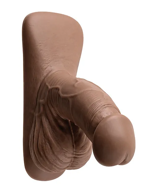 Gender X Dildos Gender X Silicone Packer Dildo 4in Chocolate