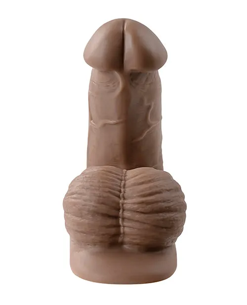 Gender X Dildos Gender X Silicone Packer Dildo 4in Chocolate