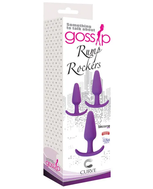 Gossip Curve Toys Gossip Rump Rockers Violet Dildos