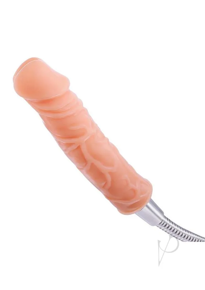 H2O Splish Splash Squirting Dong Douche 7in Vanilla Nasstoys Dildos
