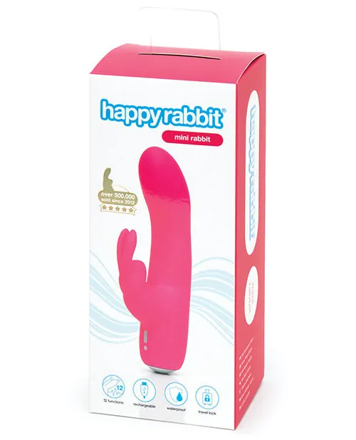 Happy Rabbit Vibrators Happy Rabbit Mini Rabbit Rechargeable Pink Happy Rabbit Vibrators Happy Rabbit Mini Rabbit Rechargeable Pink