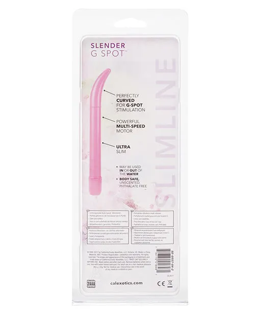 Hard Vibes Vibrators Slender GSpot Massager Vibrator Pink Hard Vibes Vibrators Slender GSpot Massager Vibrator Pink