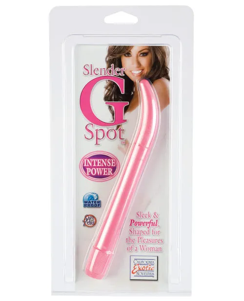 Hard Vibes Vibrators Slender GSpot Massager Vibrator Pink Hard Vibes Vibrators Slender GSpot Massager Vibrator Pink