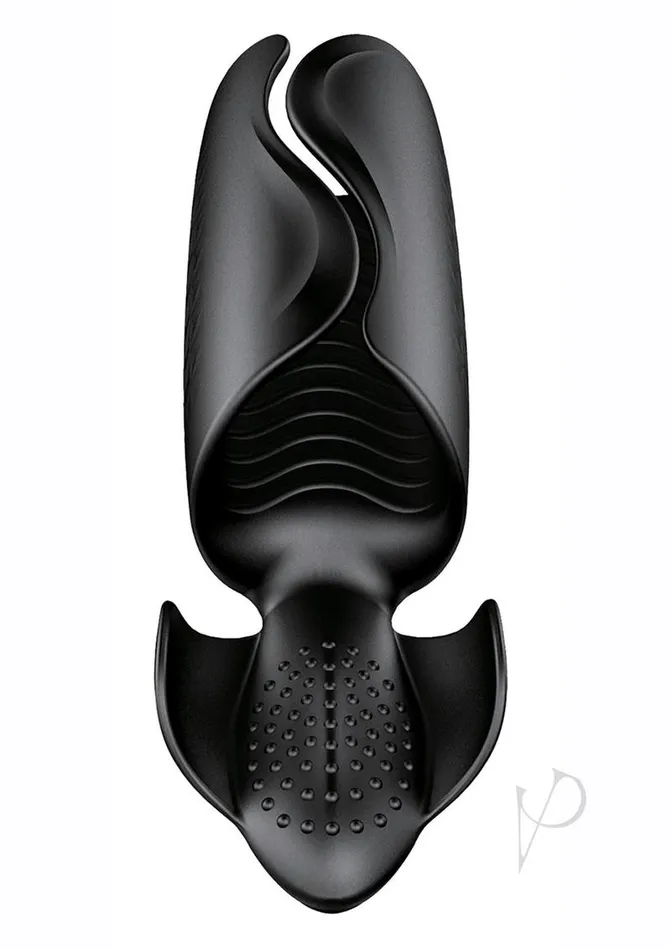 Hero Hero Ultimate Rechargeable Silicone Masturbator Black Male Sex Toys