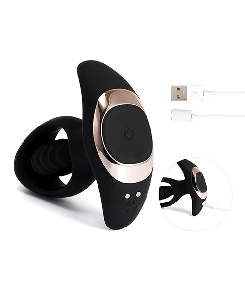Honey Play Box Male Sex Toys Habiki Hollowed Vibrating Anal Plug