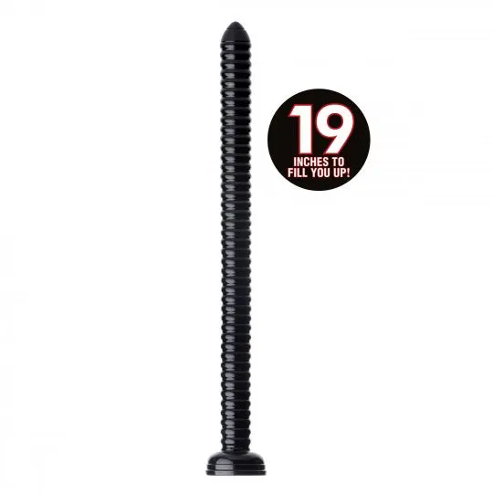 Hosed Anal Hosed 19 Inch Ribbed Anal Snake