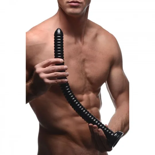 Hosed Anal Hosed 19 Inch Ribbed Anal Snake