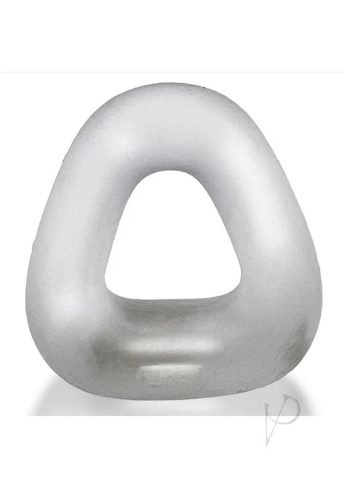 Hunkyjunk Dildos Hunkyjunk Zoid Trapezoid Lifter Cockring Clear Ice