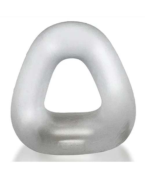 Hunkyjunk Dildos Hunkyjunk Zoid Trapezoid Lifter Cockring Clear Ice