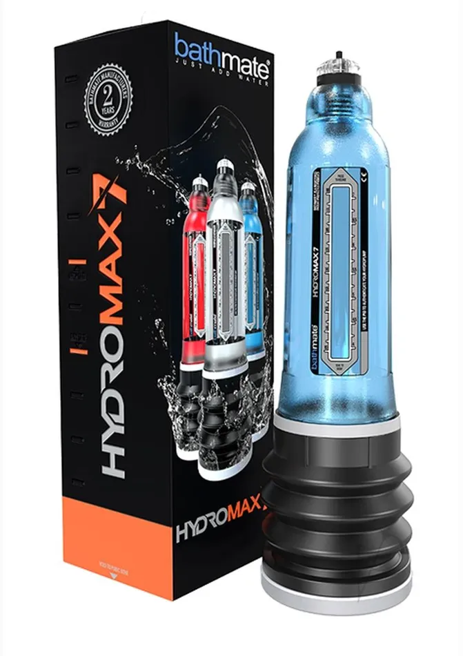 Hydromax7 Penis Pump Blue Bathmate Male Sex Toys