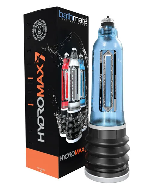 Hydromax7 Penis Pump Blue Bathmate Male Sex Toys