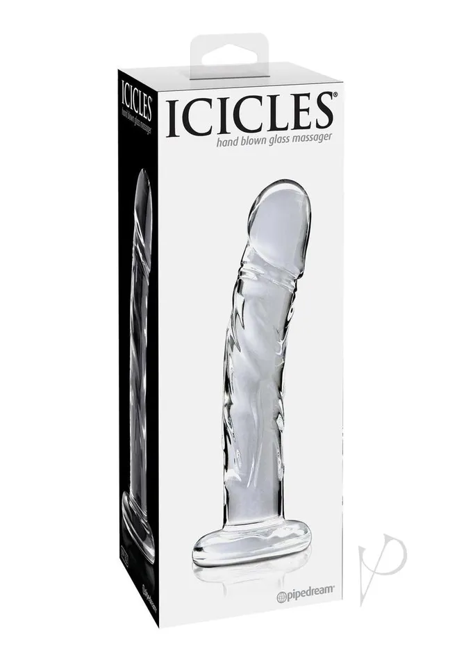 Icicles Dildos Icicles No 62 Glass Dildo 65in Clear