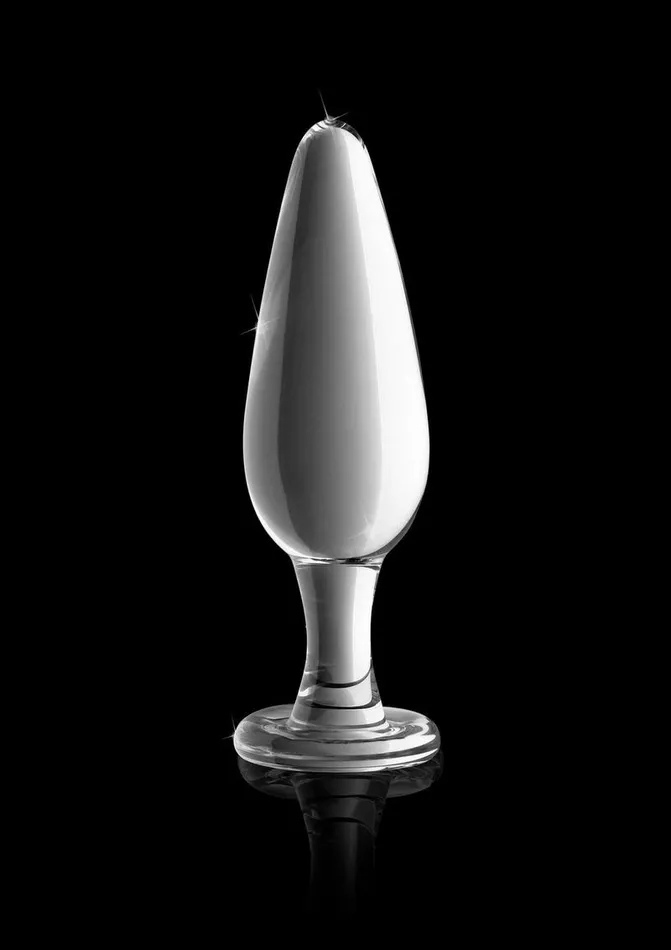 Icicles Icicles No 26 Glass Anal Plug Clear Anal